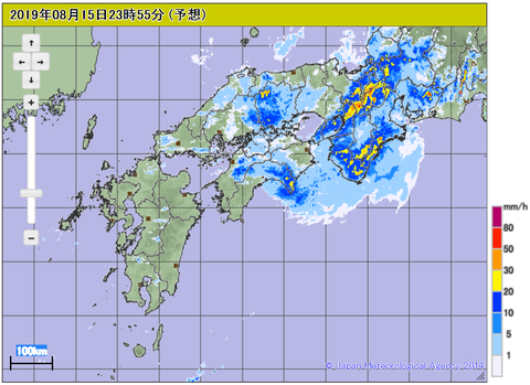 2019台風10号y