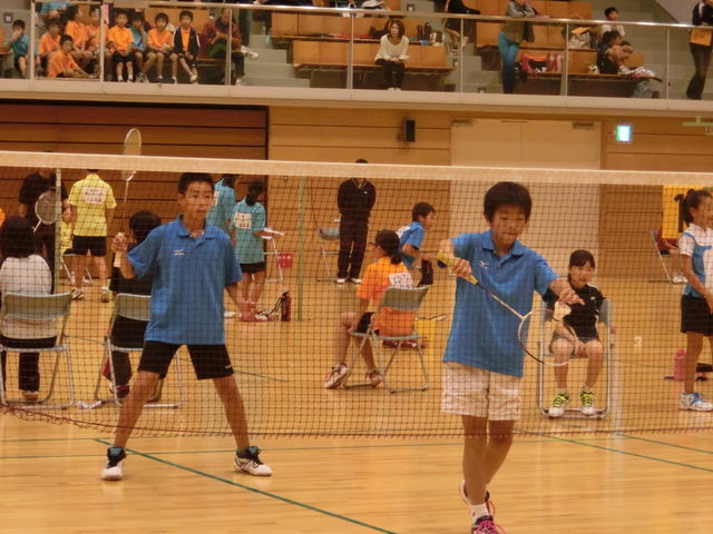 福井市学童バドミントン大会 湊ジュニアバドミントンクラブ