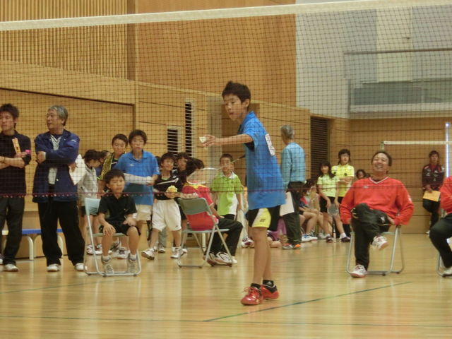 福井市学童バドミントン大会 湊ジュニアバドミントンクラブ