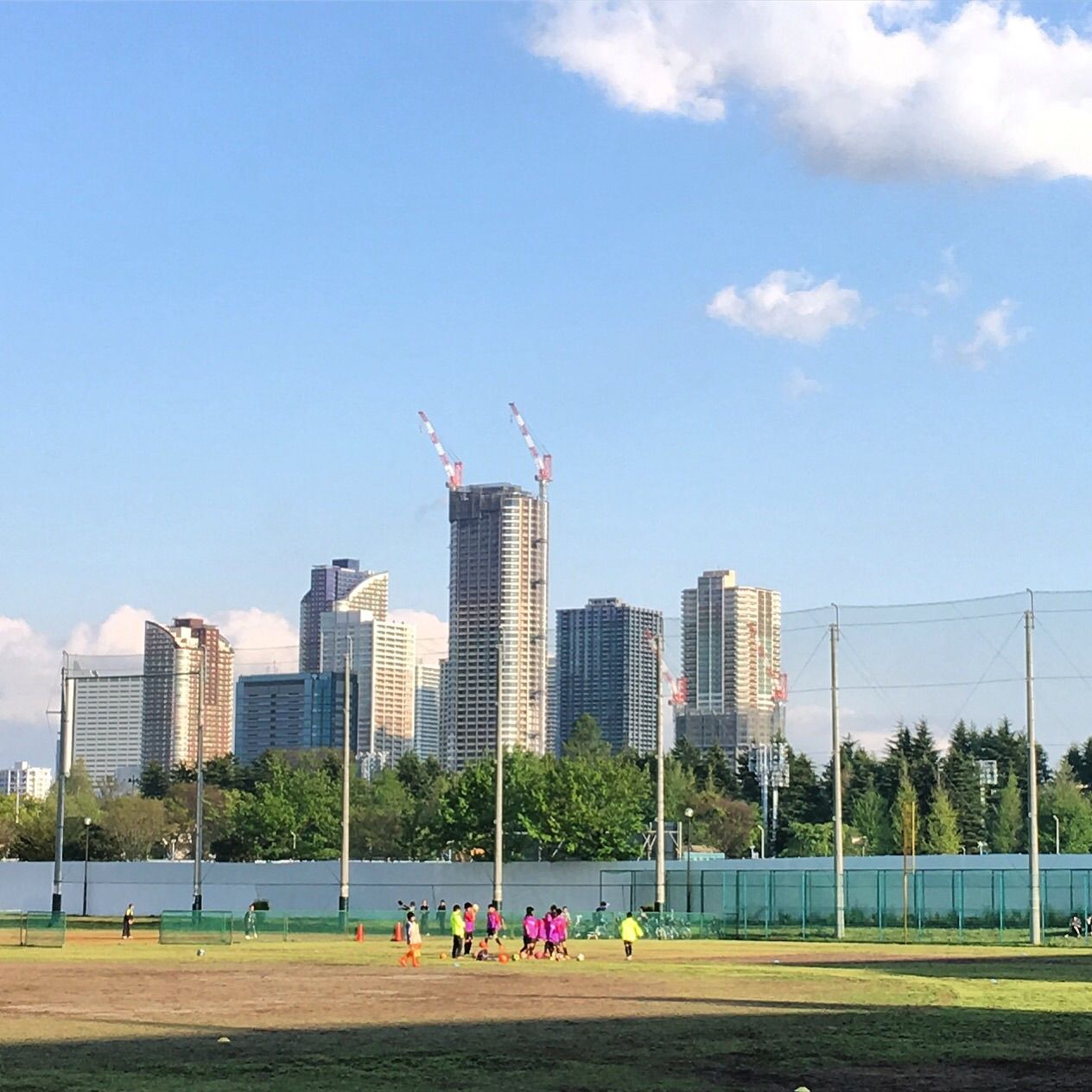 等々力サッカー場でac等々力ジュニアユースとの練習試合 湘南に住むパパのサッカー応援ブログ 等々力サッカー場でac等々力ジュニアユースとの練習試合 湘南に住むパパのサッカー応援ブログ