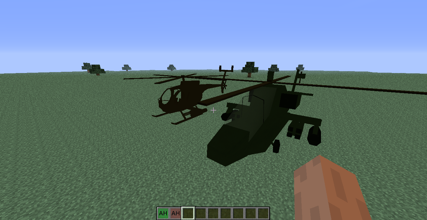Minecraft1 6 2mod紹介 ヘリコプター追加 Mcヘリコプターmod Minecrafterのマイクラ日誌