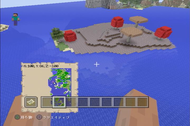 Ps3 1 73 メサ キノコ 化石 花の森とレアなものは結構 シード値 マインクラフトをゆったり楽しむブログ