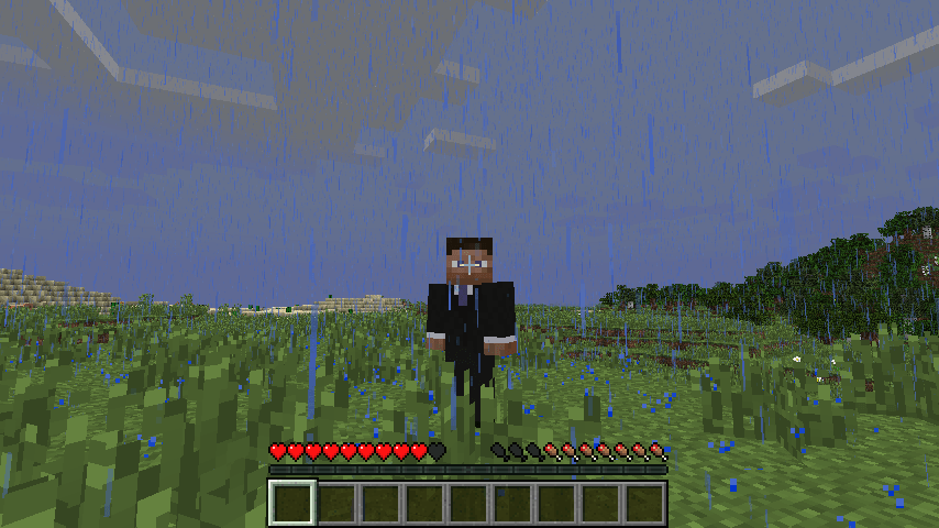 Minecraft 食料も無く 努力もせず そのくせ空腹感に不平を言って 他のクラフターの足しか引っ張れないようなクラフターは 口だけ開けて雨と埃だけ食って辛うじて生きてろ It S Rai まいんくらふと2っき