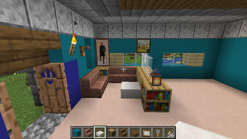 大塘港の管理事務所を作る 2 Minecraft 世界ゆったり街歩き