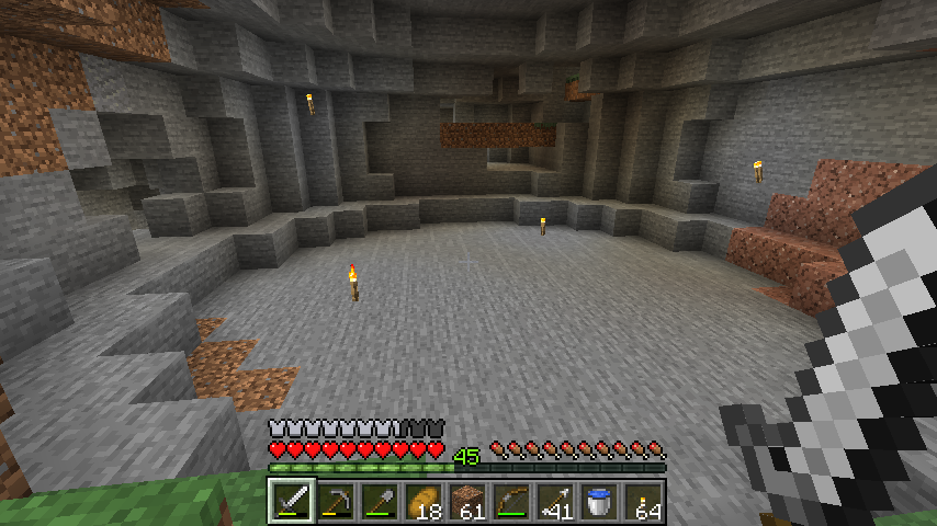 自宅の裏の洞窟 1 Minecraft 世界ゆったり街歩き 自宅の裏の洞窟 1 Minecraft 世界ゆったり街歩き