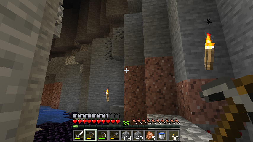 鉱石集め Minecraft 世界ゆったり街歩き