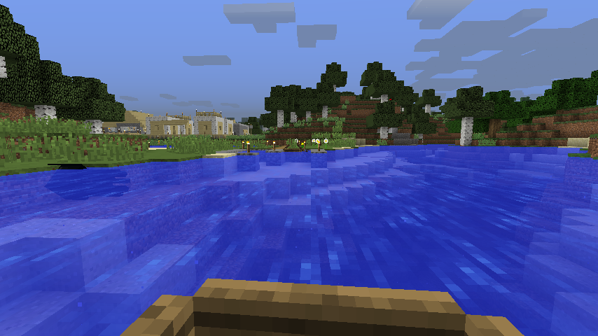 黒谷村 黒家村 白樺村 Minecraft 世界ゆったり街歩き