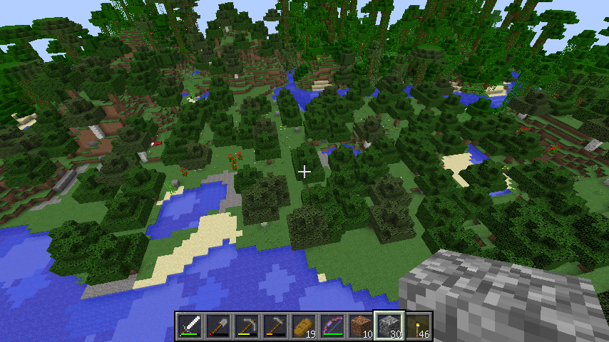 植林場を作る 1 Minecraft 世界ゆったり街歩き