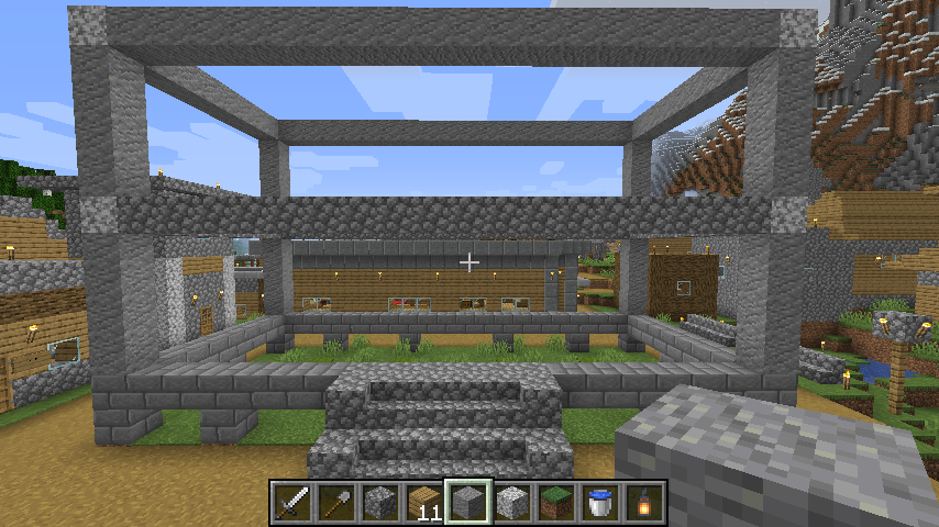 大塘改造 2 役場 Minecraft 世界ゆったり街歩き