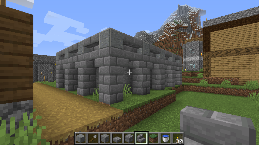 大塘港に税関を建てる 前編 Minecraft 世界ゆったり街歩き