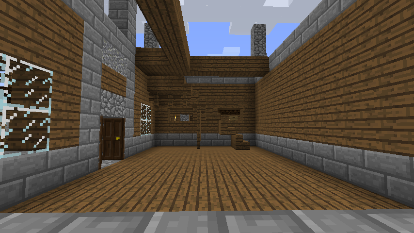 タイガの中に村を作る 7 役場 Minecraft 世界ゆったり街歩き