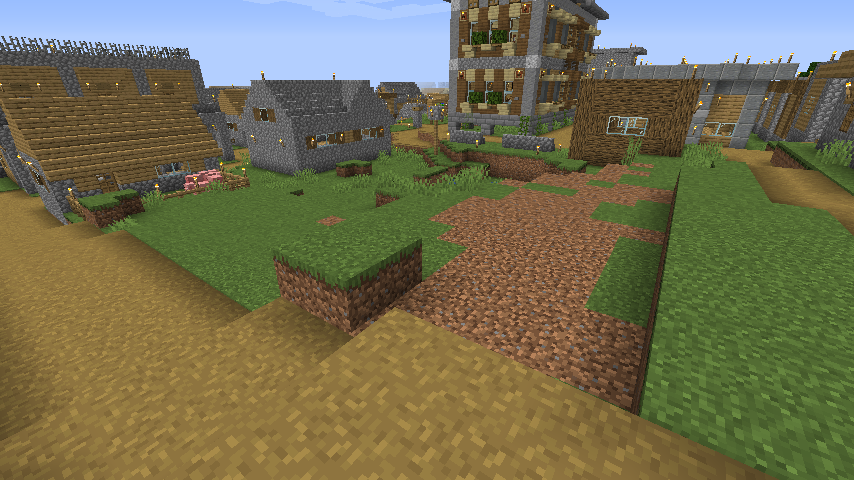 大塘改造 オークション場を作る A 1 Minecraft 世界ゆったり街歩き