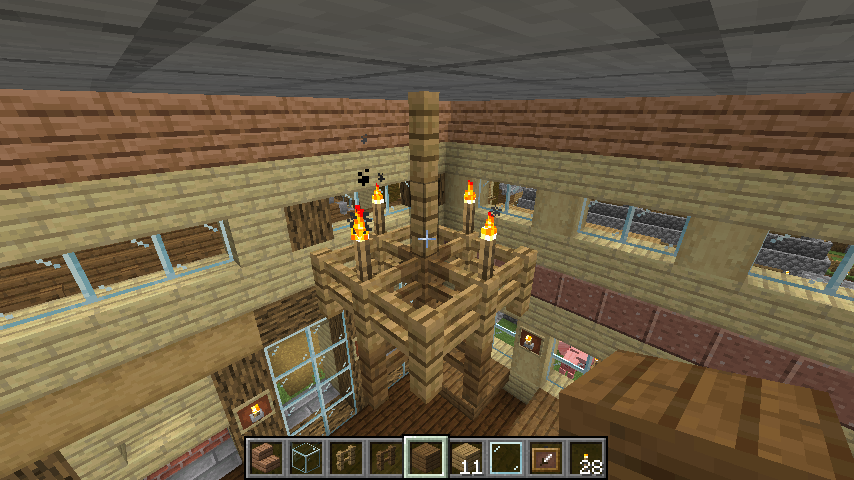 Minecraft 世界ゆったり街歩き