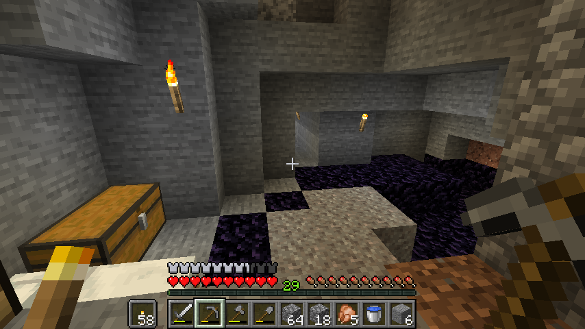 鉱石集め Minecraft 世界ゆったり街歩き