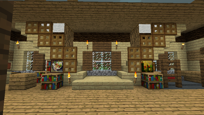 拠点建築 内装編 Minecraft 世界ゆったり街歩き