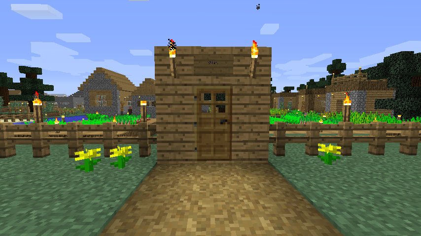 松端村 Minecraft 世界ゆったり街歩き