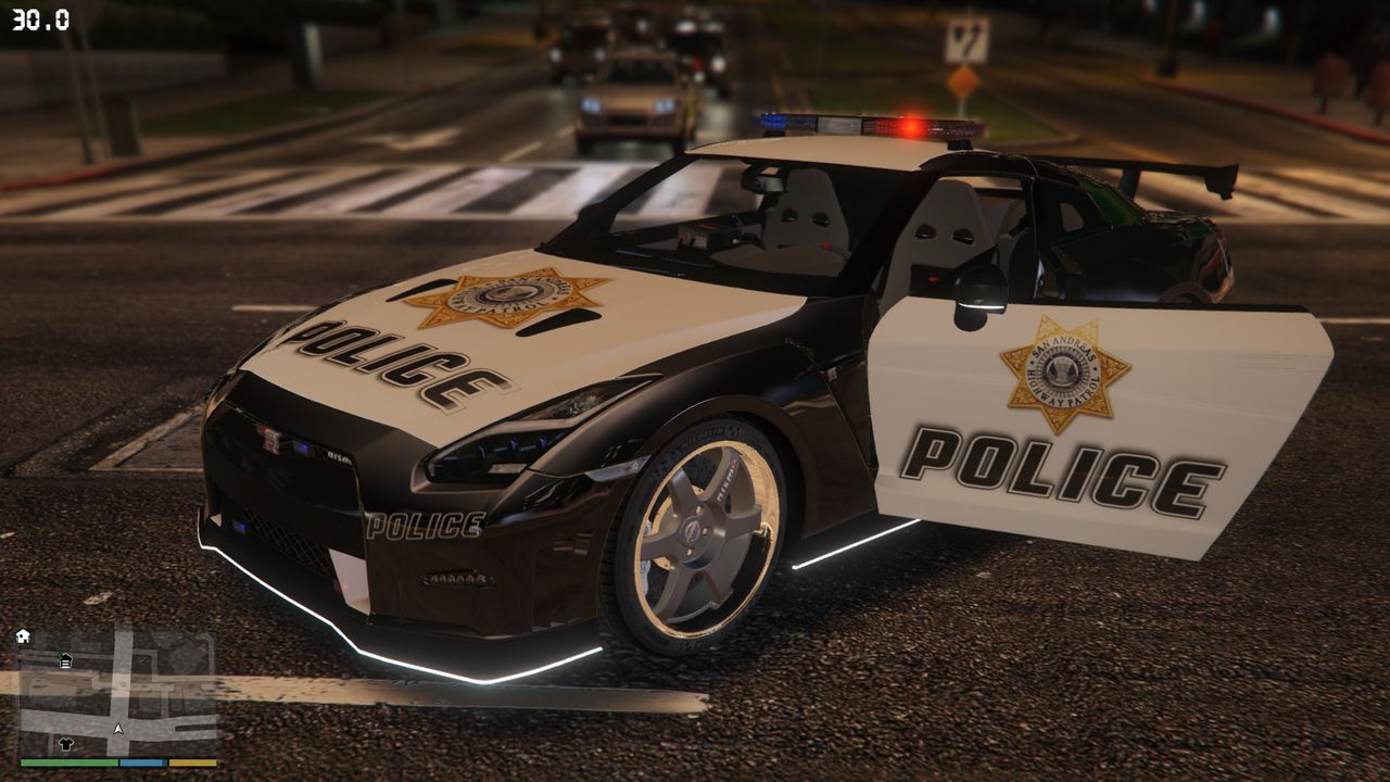 Gta5 実車mod 警察車両 日産gt R Nismoの紹介 れげぇの自己満ぶろぐ