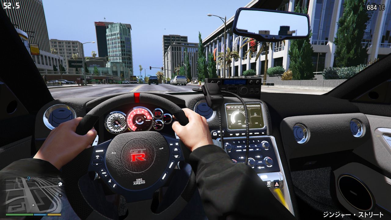 Gta5 実車mod 警察車両 日産gt R Nismoの紹介 れげぇの自己満ぶろぐ