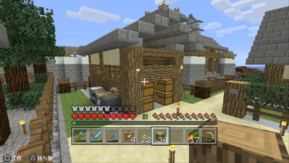 寺子屋の別室づくり 和 マインクラフト史