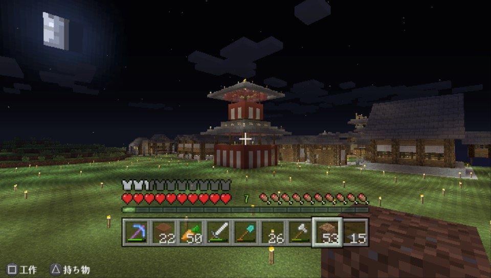 祭り櫓づくり 和 マインクラフト史