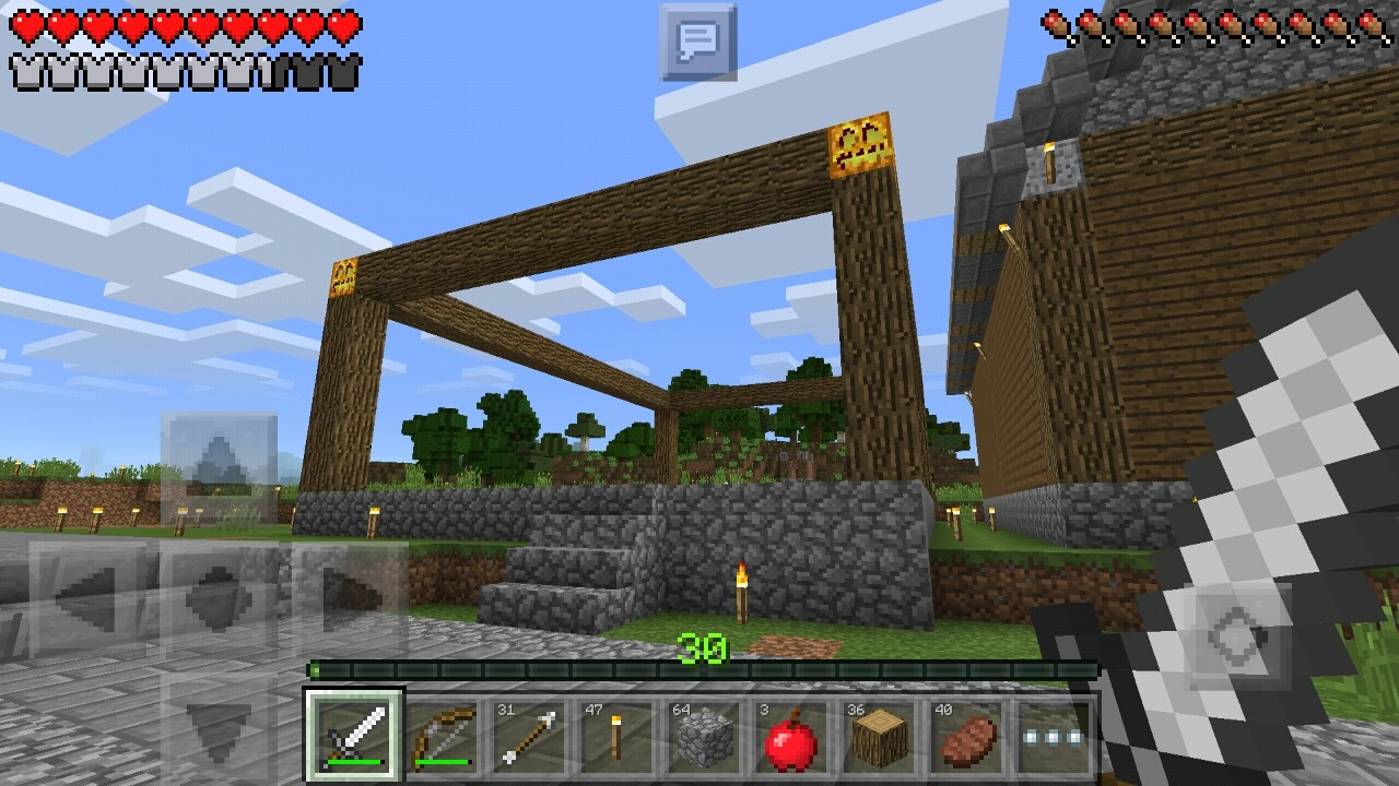 バーを作る Minecraftほのぼの日記