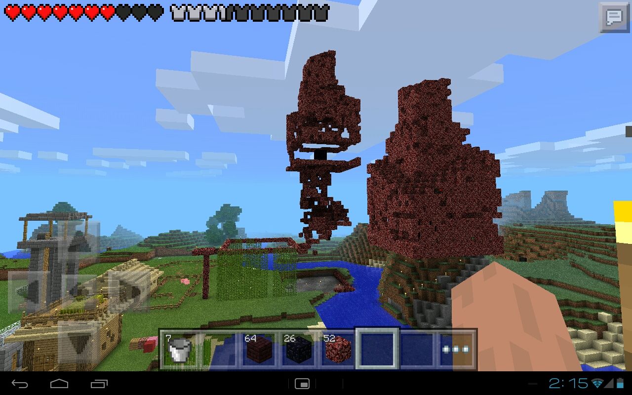 ネザー塔解体経過 岩盤整地 やんばるさんtmのゲーム日記 Minecraftとpso2