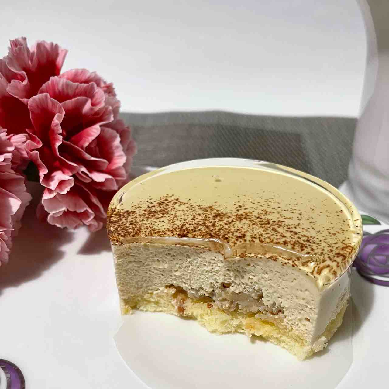 ローソン 今夜のオヤツは 新発売 麗らかキャラメルチーズケーキ Nagatakのブログ