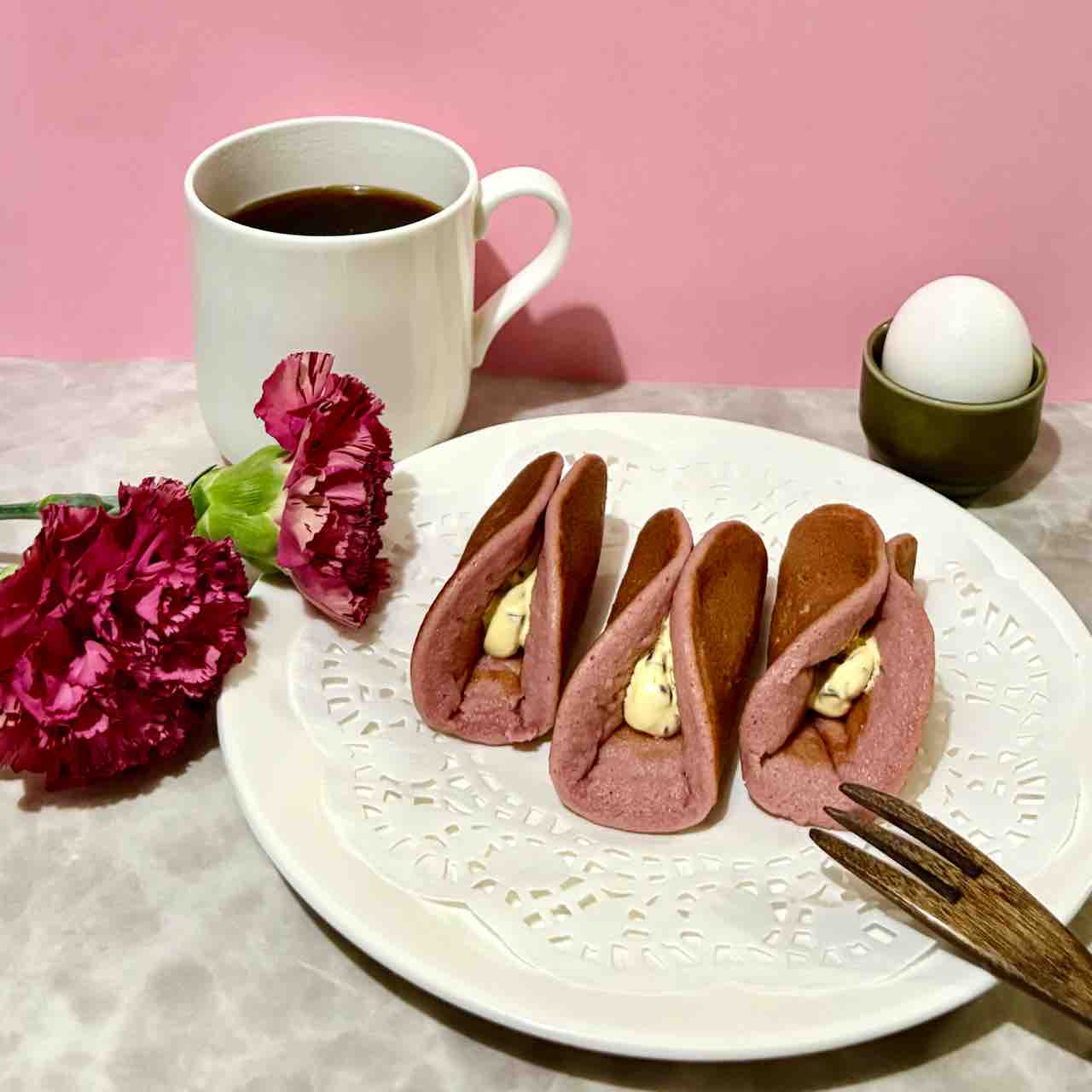 セブンイレブン】今朝の朝ごはんは、新発売「チョコチップ入り おいも