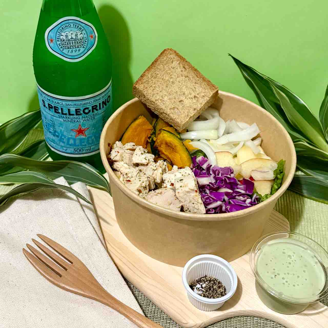 With Green】今日のランチは、11月12月季節限定「北海道産スマイル