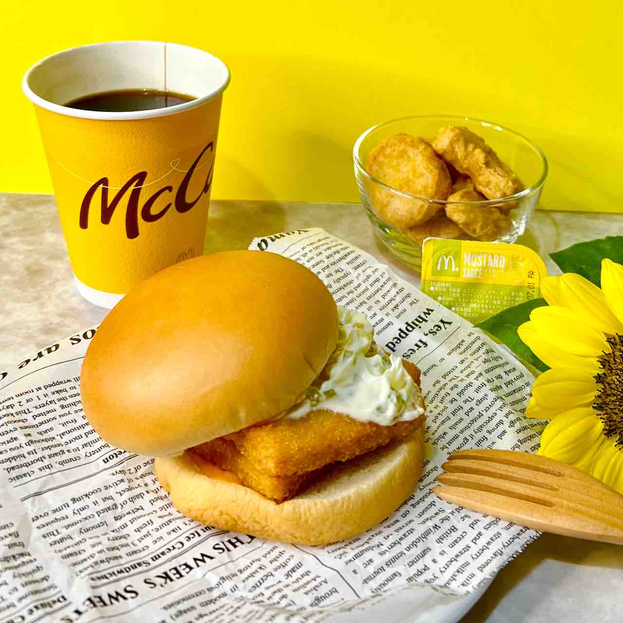 【マクドナルド】今夜の夕食は、「倍フィレオフ…