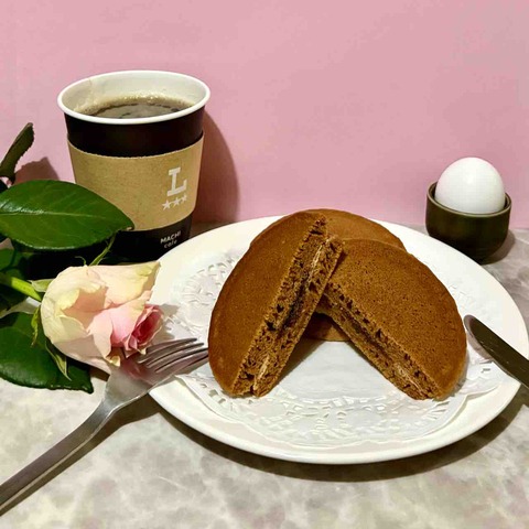 ローソン】今朝の朝ごはんは、新発売「ふわもちパンケーキ コーヒー