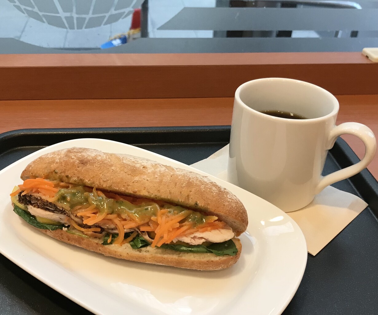 カフェベローチェ中洲川端駅前店 昨日のランチは カフェベローチェの焼きたてサンドです Nagatakのブログ