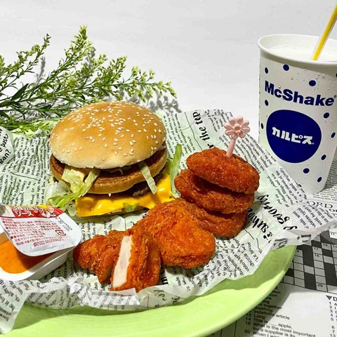 マクドナルド 今日のオヤツ兼夕食は ビッグマックセット Nagatakのブログ