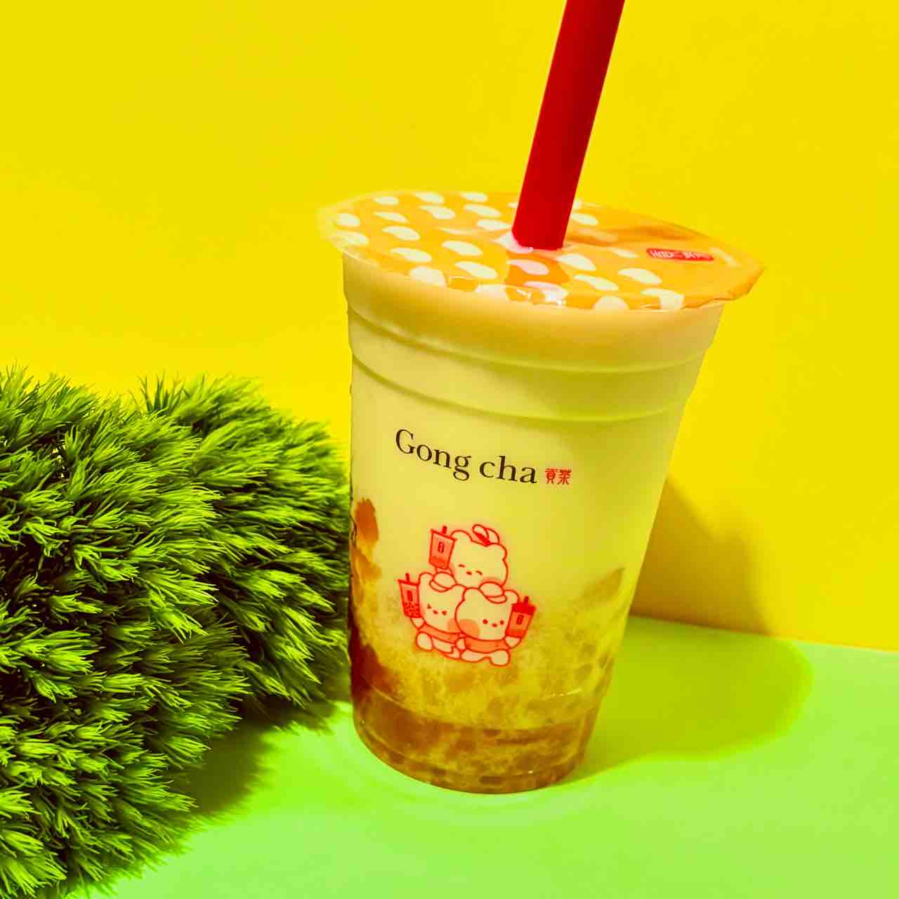 Gong cha(ゴンチャ)】今日のオヤツは、本日先行販売「マンゴーミニ
