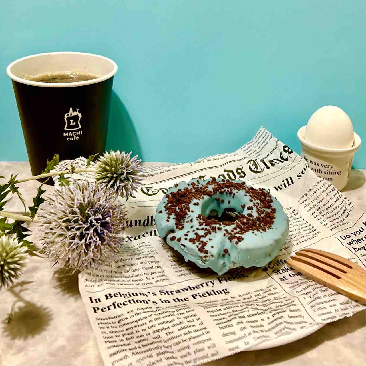 ローソン】今朝の朝ごはんは、期間限定「冷凍ドーナツ：ザクザクチョコ