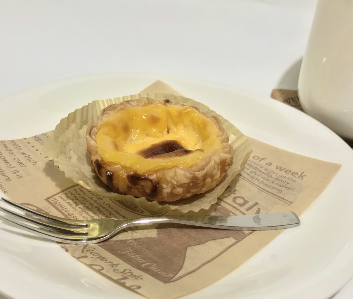 ローソン エッグタルト は むかし香港で食べたタンター 蛋達 とは少し違いました Nagatakのブログ