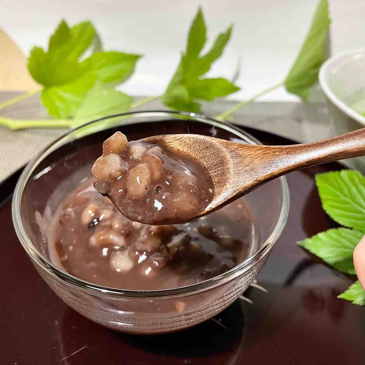 Kaldiコーヒーファーム 今夜のお抹茶のお供は もへじの 雑穀入りぜんざい Nagatakのブログ