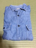 シャンブレーシャツ メンズ