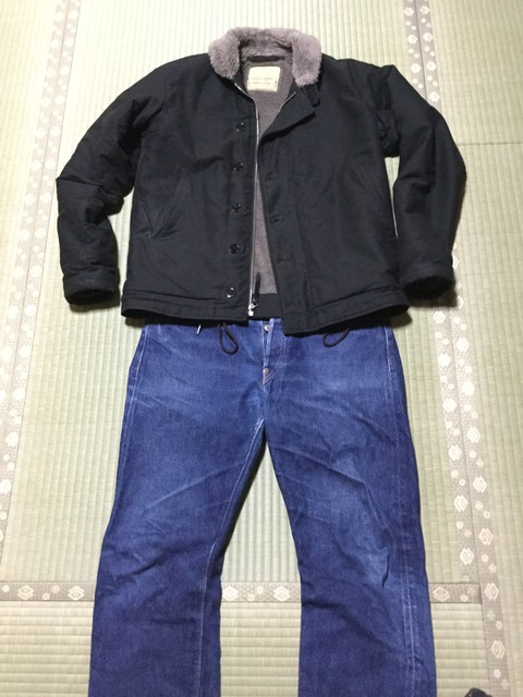 N1デッキジャケット ブラック