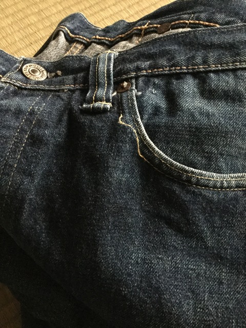 ジーンズ 風合い