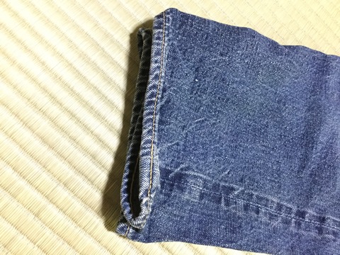 パッカリング ジーンズ