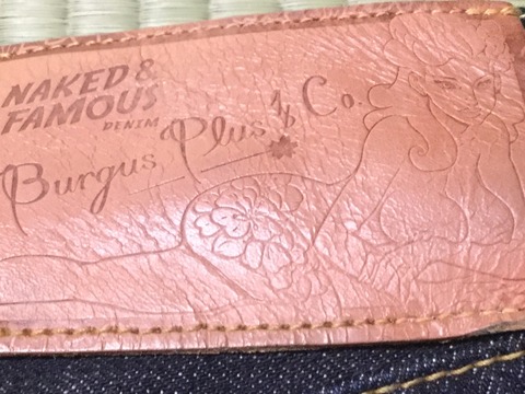 ネイキッドフェイマス 革パッチ