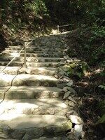 参道の階段