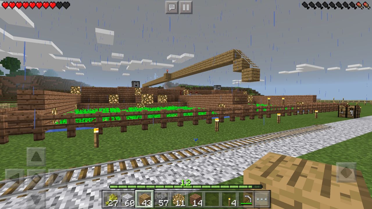 自動ベイクドポテト ちゅじゅとまびゅのマイクラ日記
