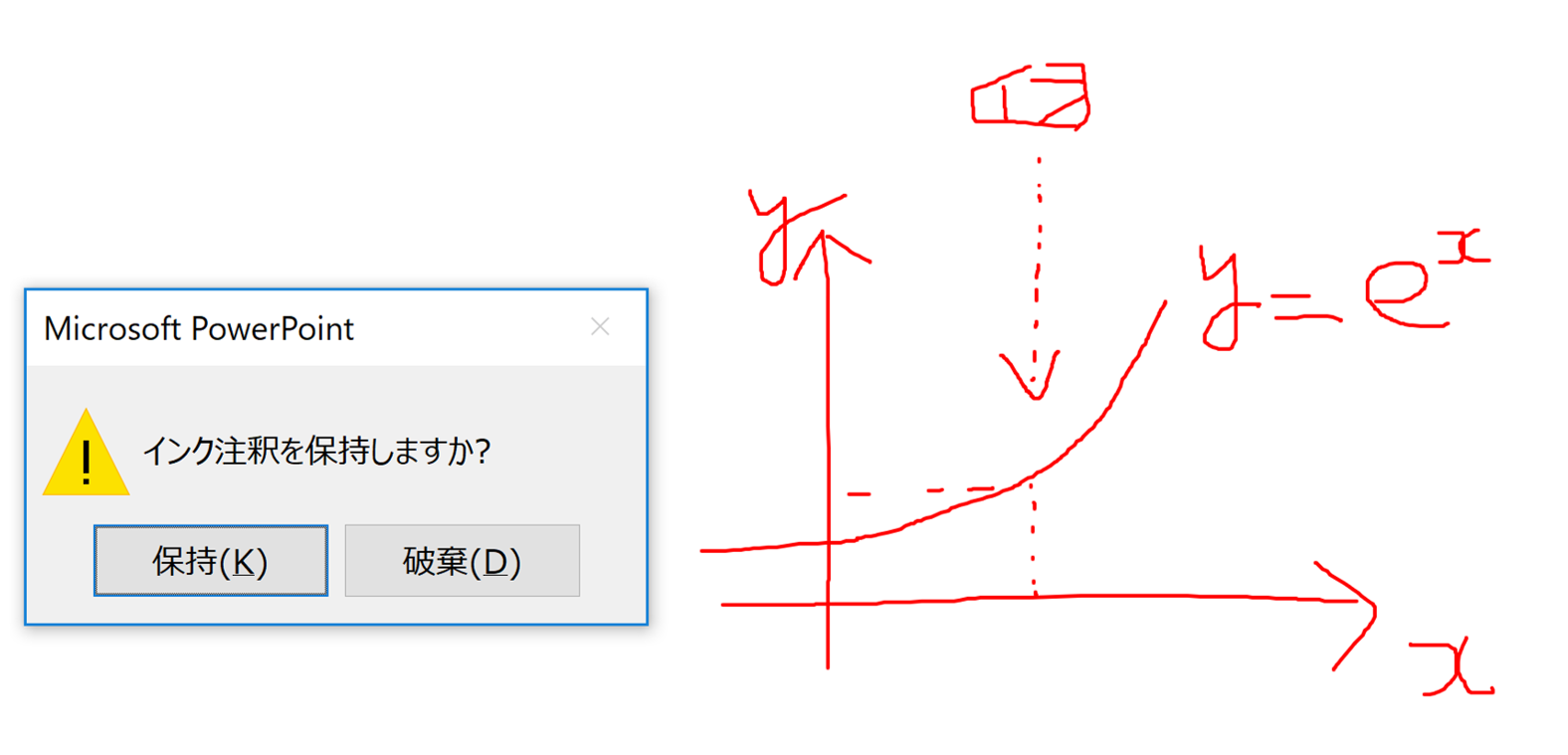 パワポ 手書き