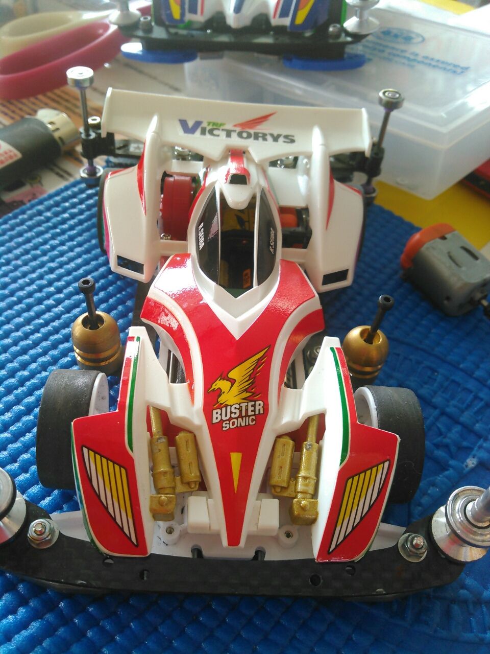 ミニ四駆を塗装しよう ばろんのラーメンぷれす