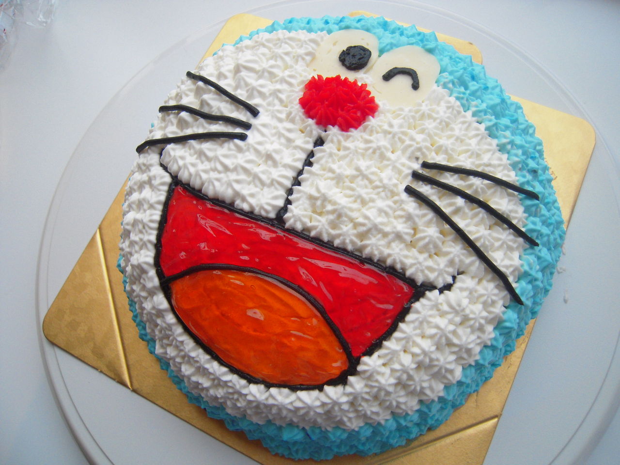 キャラクターケーキ どらえもん Atelier La Four 小さなお菓子のアトリエ Icingcookie Bake Shop 焼き菓子 ｱｲｼﾝｸﾞｸｯｷｰ バースデーケーキの販売 小さなお菓子教室