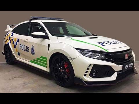 スラマッパギ ホンダ シビック Type R マレーシア警察仕様 日刊 ちっちゃいもの新聞
