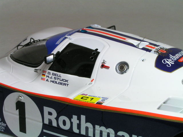 スパーク 1/18 ポルシェ 962C 1986年 ルマン24h 優勝車 #1 : minicar