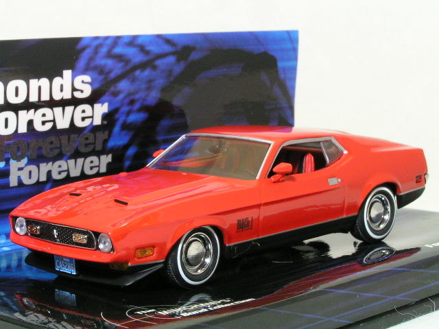 MINICHAMPS 007 フォード・マスタング・マッハ1 1/43 ミニチャンプス 1/43 FORD Mustang Mach 1 / 007 ジェームス ボンド